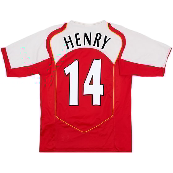 2004-05 Arsenal Home Shirt Henry #14 - 7/10 - (M)