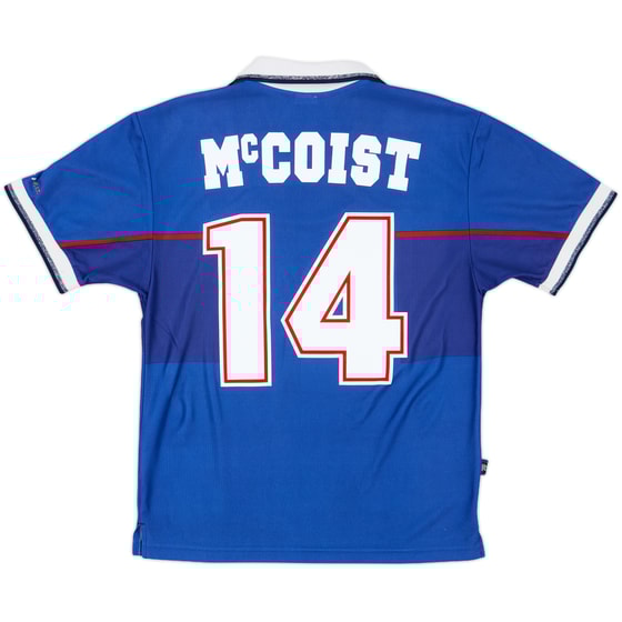 1997-99 Rangers Home Shirt McCoist #14 - 8/10 - (S)