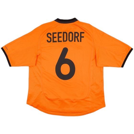 2000-02 Netherlands Home Shirt Seedorf #6 - 8/10 - (L)