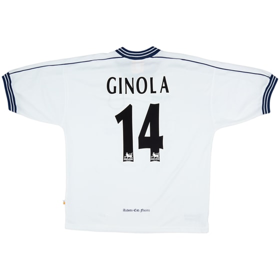 1997-99 Tottenham Home Shirt Ginola #14 - 10/10 - (XL)