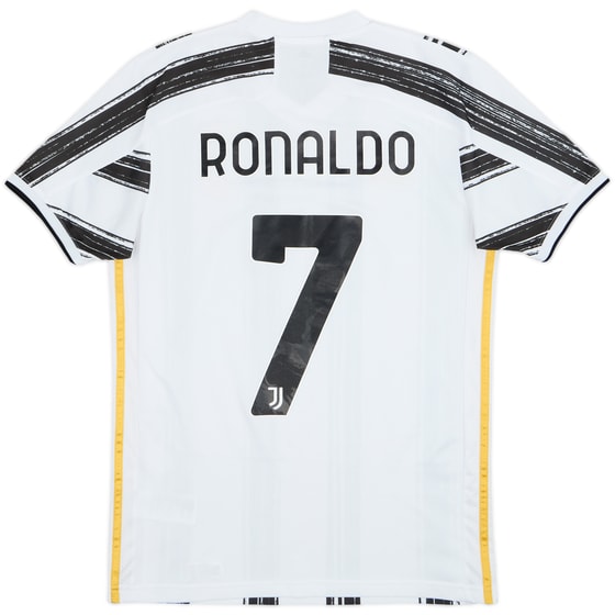 2020-21 Juventus Home Shirt Ronaldo #7 - 9/10 - (S)