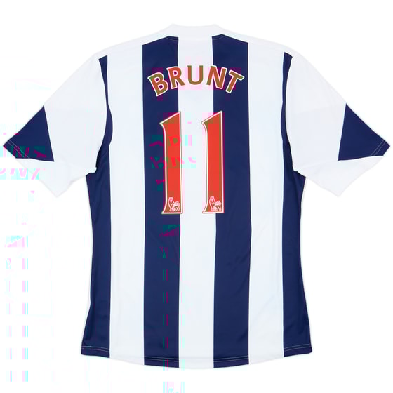 2013-14 West Brom Home Shirt Brunt #11 - 9/10 - (M)
