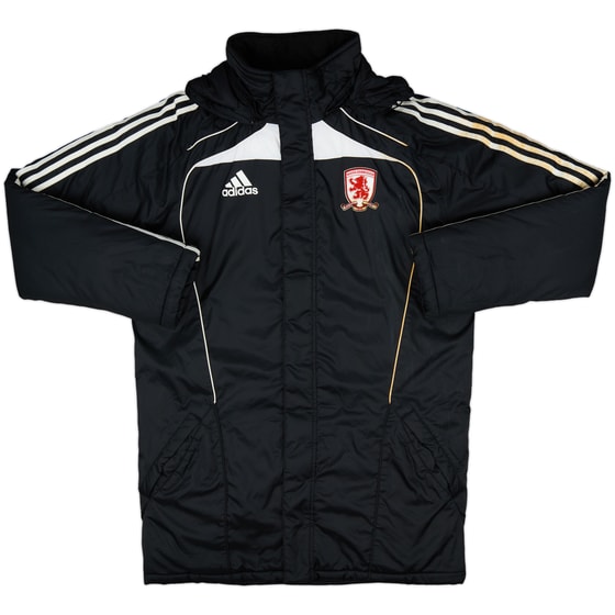 2010-11 Middlesbrough adidas Padded Bench Coat - 5/10 - (XS)
