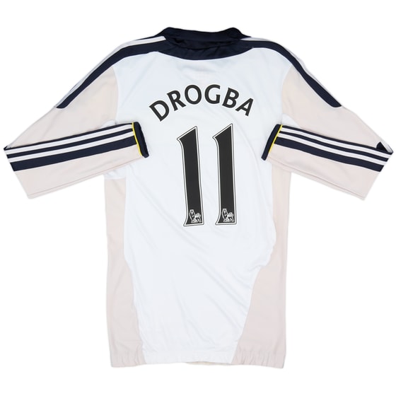 2011-12 Chelsea Player Issue TechFit Third L/S Shirt Drogba #11 - 5/10 - (L)