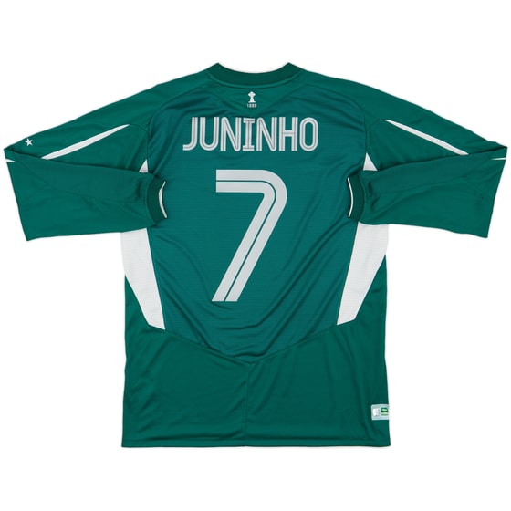 2004-05 Celtic 'Champions 2003/04' Away L/S Shirt Juninho #7 - 9/10 - (M)