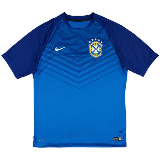2014-15 Brazil Nike Training Shirt - 8/10 - (L)