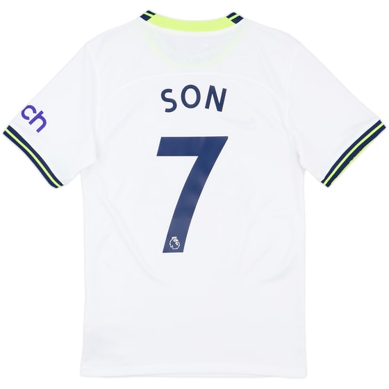 2022-23 Tottenham Home Shirt Son #7 - 9/10 - (XS)