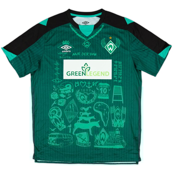 2019-20 Werder Bremen Third Shirt - 4/10 - (XL)