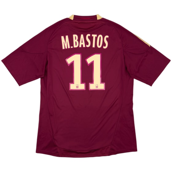 2010-11 Lyon Away Shirt M.Bastos #11 - 5/10 - (L)