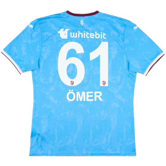 2024-25 Trabzonspor Away Shirt Omer #61 - 8/10 - (3XL)