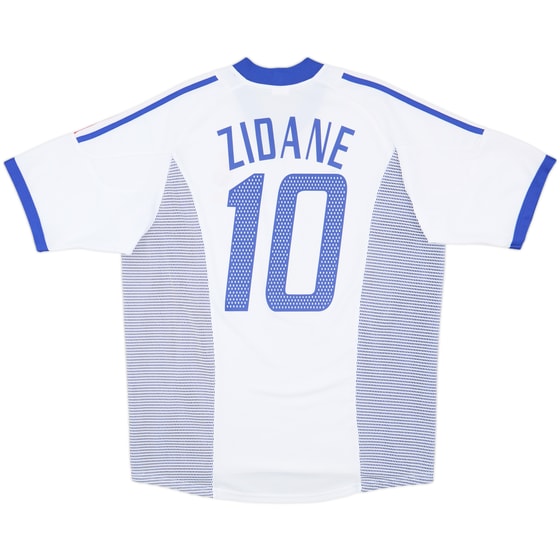 2002-04 France Away Shirt Zidane #10 - 8/10 - (L)