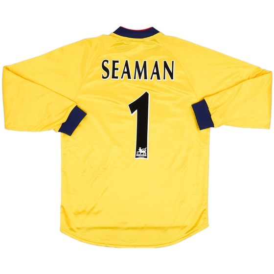 1997-98 Arsenal GK Shirt Seaman #1 - 8/10 - (M)