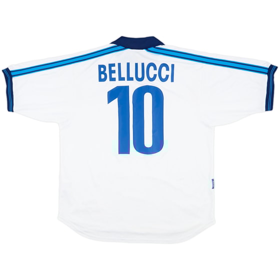 1998-99 Napoli Away Shirt Bellucci #10 - 5/10 - (L)