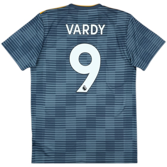 2018-19 Leicester Away Shirt Vardy #9 - 9/10 - (M)