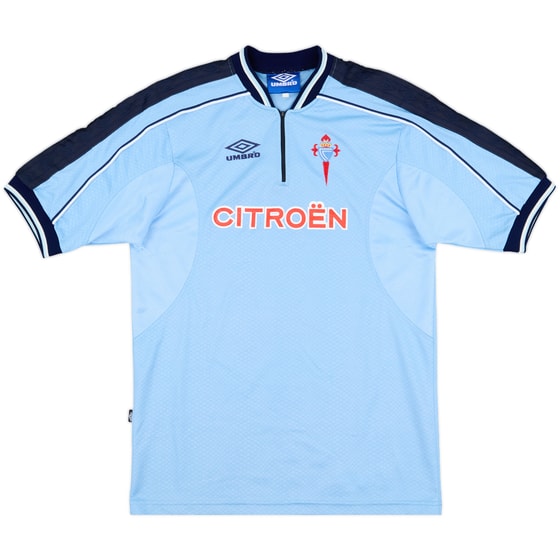 1999-01 Celta Vigo Home Shirt - 9/10 - (S)