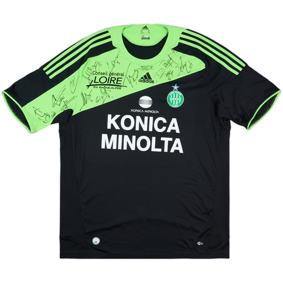 2008-09 Saint Etienne Squad Signed Away Shirt - 8/10 - (XL)