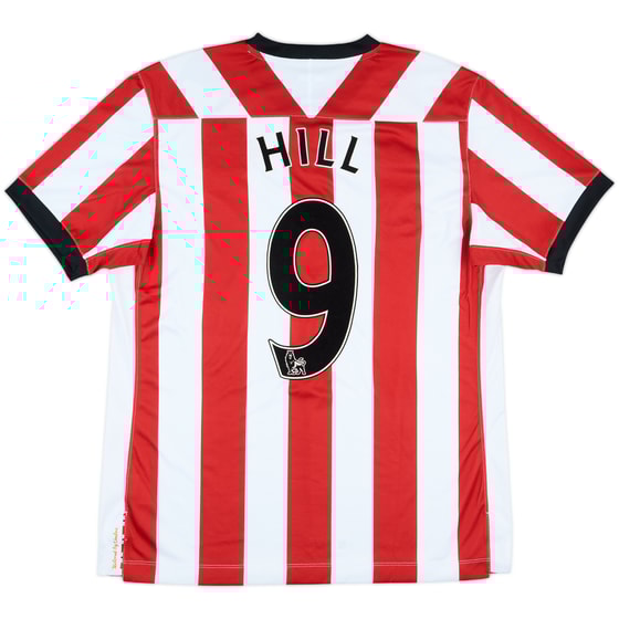 2011-12 Sunderland Squad Signed Home Shirt Hill #9 (L)