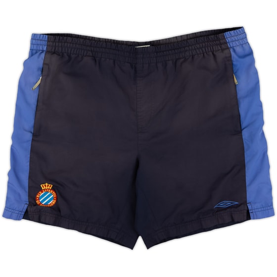 2002-04 Espanyol Umbro Training Shorts - 5/10 - (L)