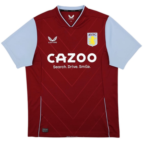 2022-23 Aston Villa Home Shirt - 9/10 - (XL)