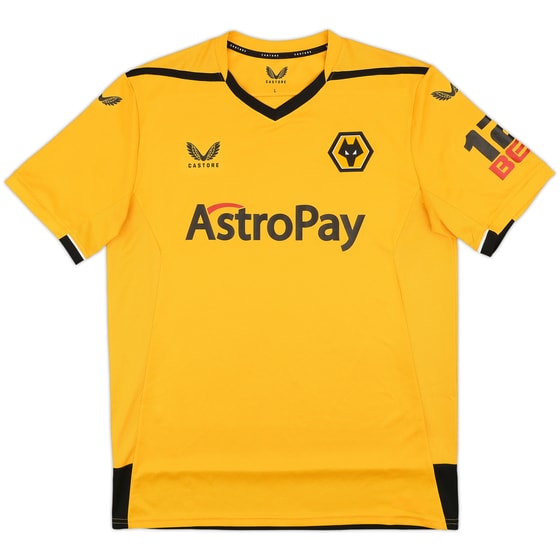 2022-23 Wolves Home Shirt - 10/10 - (L)