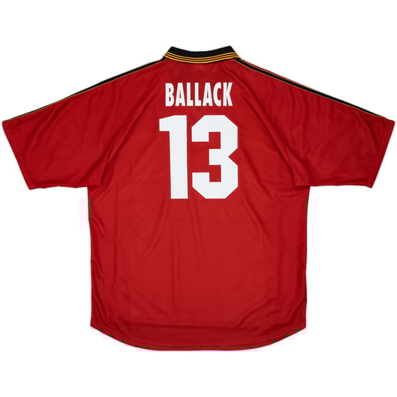 1998-00 Bayer Leverkusen Home Shirt Ballack #13 - 7/10 - (XXL)