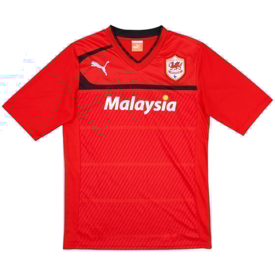 2012-13 Cardiff Home Shirt - 8/10 - (M)