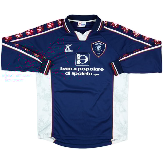 1999-00 Perugia Match Issue Third L/S Shirt #21