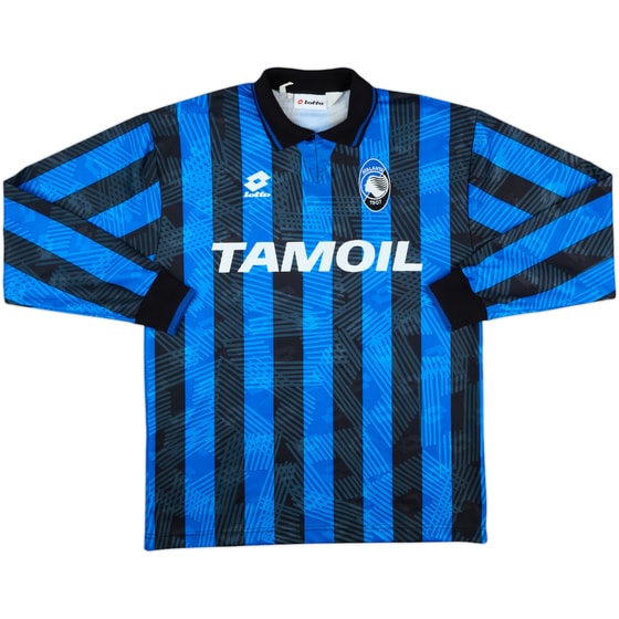 1993-94 Atalanta Match Issue Home L/S Shirt #13