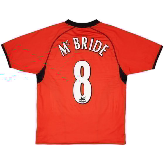 2003-04 Fulham Third Shirt McBride #8 - 9/10 - (M)