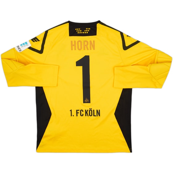 2015-16 Koln GK Shirt Horn #1 - 5/10 - (M)