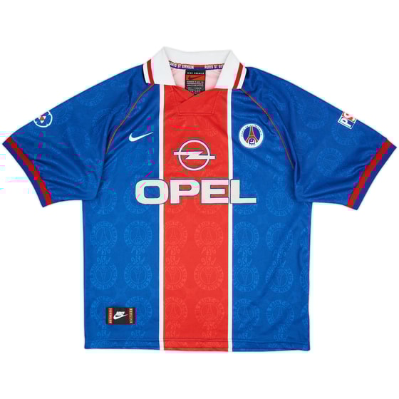1996-97 Paris Saint-Germain Home Shirt - 8/10 - (L)