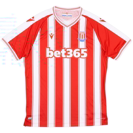 2020-21 Stoke City Home Shirt - 10/10 - (XL)