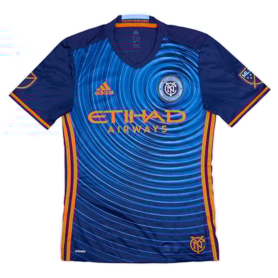 2016-17 New York City Authentic Away Shirt - 6/10 - (S)