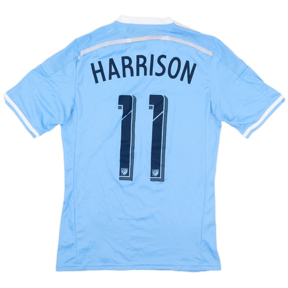 2015-16 New York City Authentic Home Shirt Harrison #11 - 9/10 - (S)