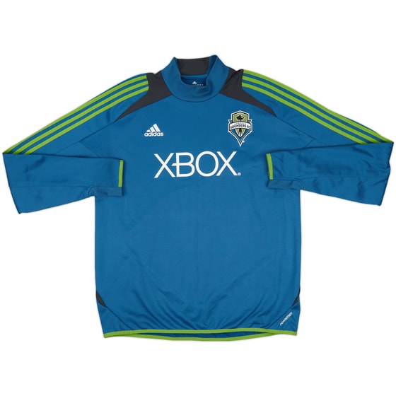2011-12 Seattle Sounders adidas Drill Top - 8/10 - (M/L)