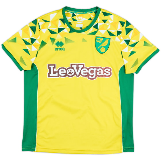 2018-19 Norwich Home Shirt - 5/10 - (S)