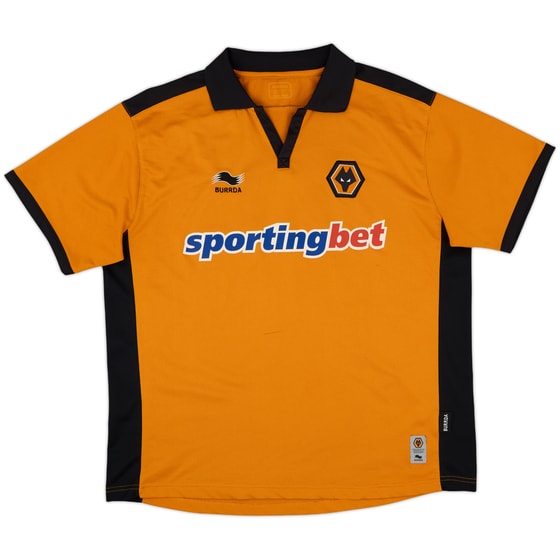 2009-10 Wolves Home Shirt - 8/10 - (L)