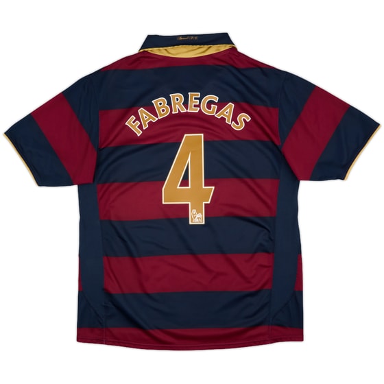 2007-08 Arsenal Third Shirt Fabregas #4 - 9/10 - (L)
