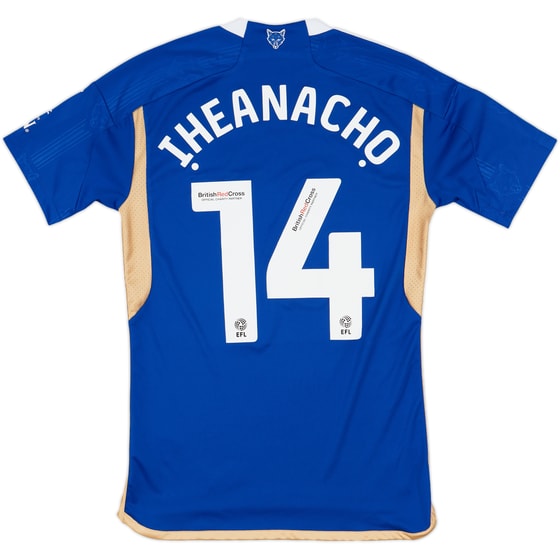 2023-24 Leicester Home Shirt Iheanacho #8 - 9/10 - (XS)