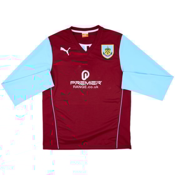 2013-14 Burnley Home L/S Shirt - 5/10 - (L)