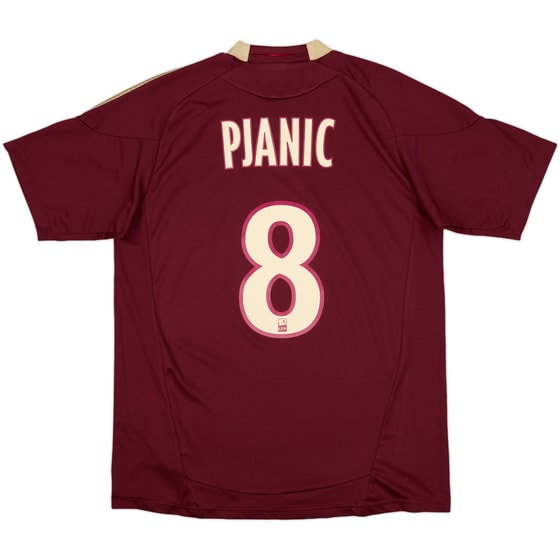 2010-11 Lyon Away Shirt Pjanic #8 - 6/10 - (M)