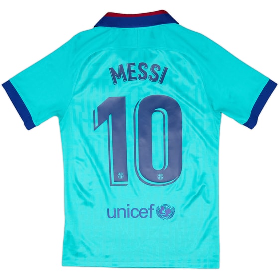 2019-20 Barcelona Third CL Shirt Messi #10 - 8/10 - (S)
