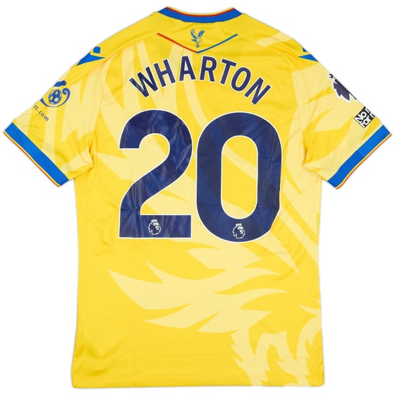 2024-25 Crystal Palace Match Issue Away Shirt Wharton #20