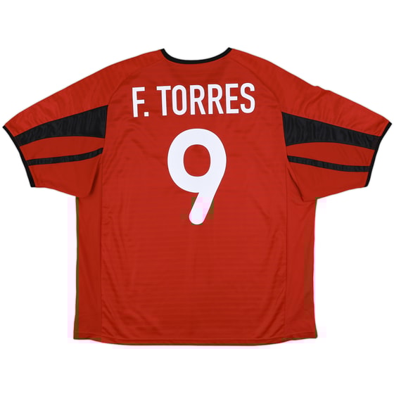 2001-02 Atletico Madrid Away Shirt F.Torres #9 - 9/10 - (XL)