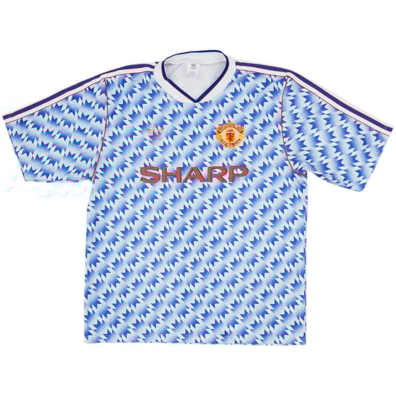 1990-92 Manchester United Away Shirt - 4/10 - (L)