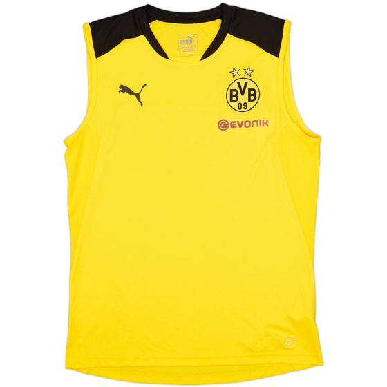 2017-18 Borussia Dortmund Puma Training Vest - 7/10 - (M)