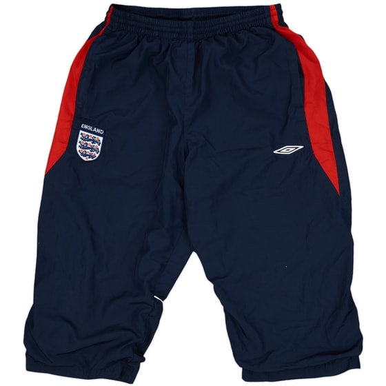 2007-09 England Umbro 3/4 Training Pants - 4/10 - (XL)