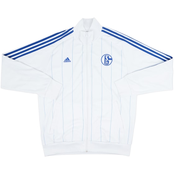 2011-12 Schalke adidas Track Jacket - 8/10 - (L)