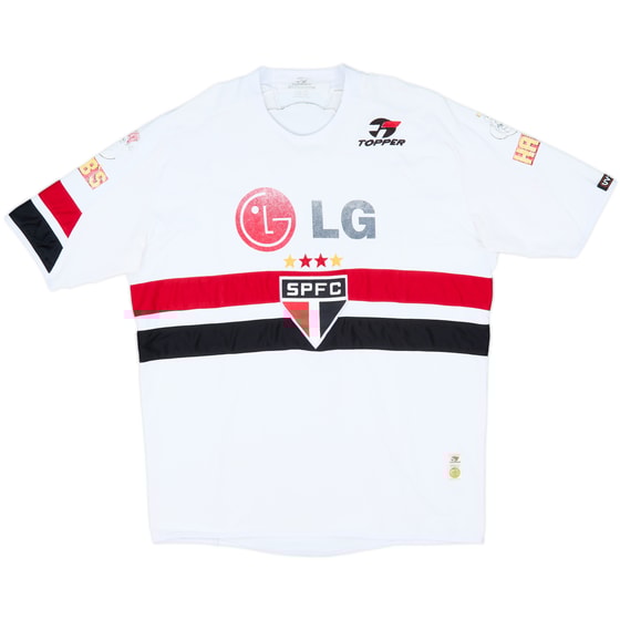 2005 Sao Paulo Home Shirt #10 - 4/10 - (XL)