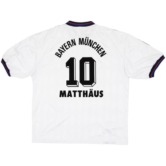 1996-98 Bayern Munich Away Shirt Matthaus #10 - 6/10 - (XL)